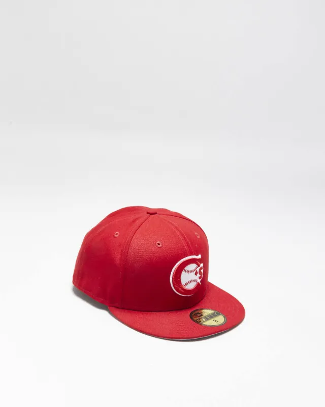 Vintage New Era 59Fifty Vancouver Canadiens Re-Dub MLB Fitted Baseball Cap - 8 / 63.5cm made by Rokit