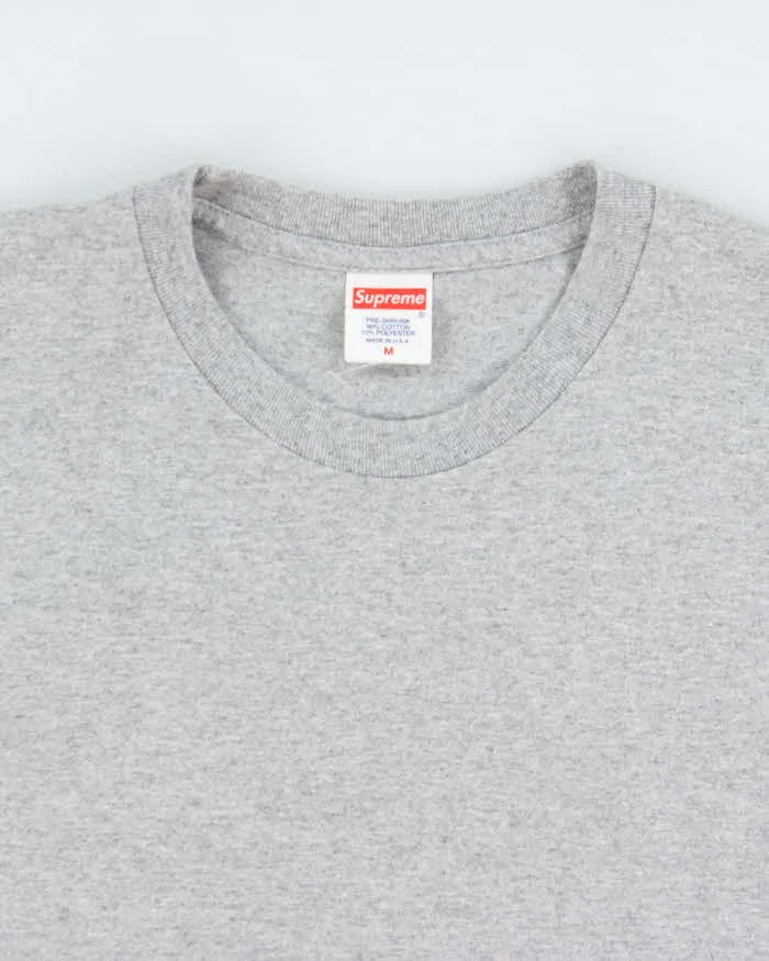 Vintage Supreme Made In USA Blank Heavyweight Crewneck T-shirt - M sold by Rokit product image thumbnail 5