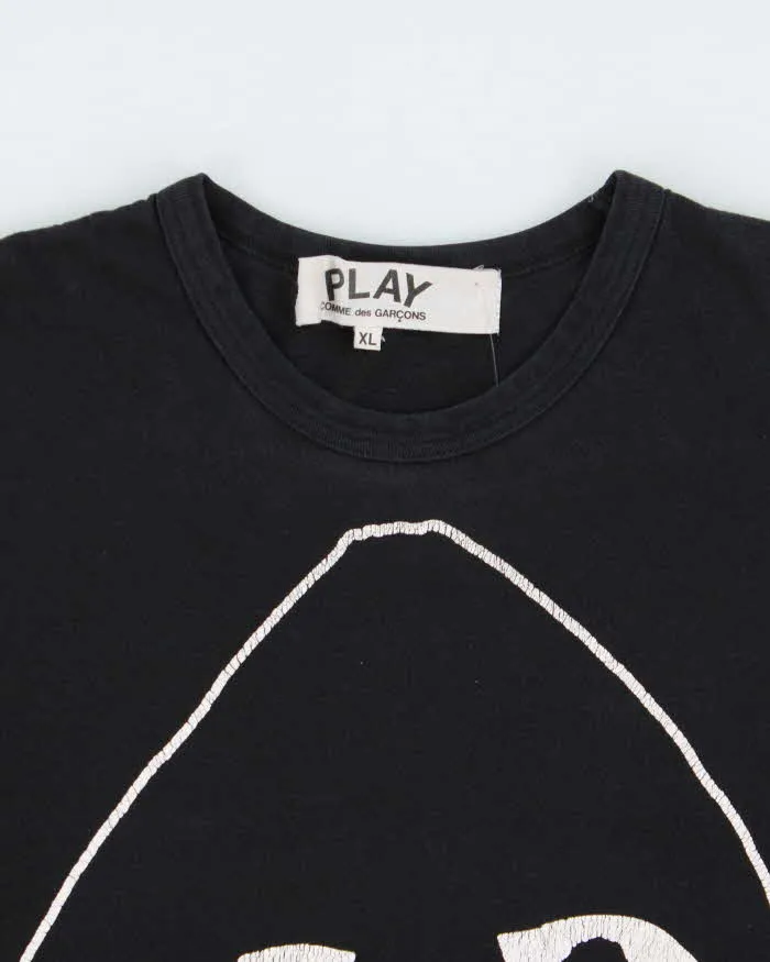 Vintage PLAY Comme Des Garcons Inverted Big Heart Crewneck T-Shirt - XL sold by Rokit product image thumbnail 5