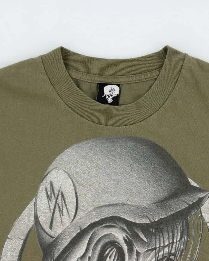 Vintage 2000s Metal Mulisha Graphic Crewneck T-shirt - M sold by Rokit product image thumbnail 5