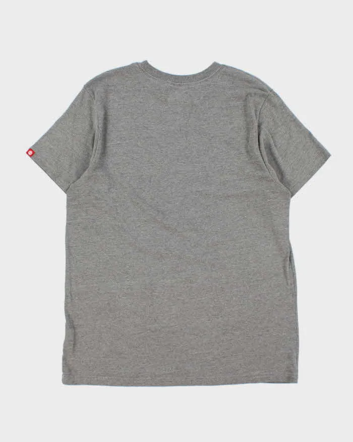Vintage Element Skateboards Classic Logo Marl Grey Regular Fit Crewneck T-Shirt - L sold by Rokit product image thumbnail 2