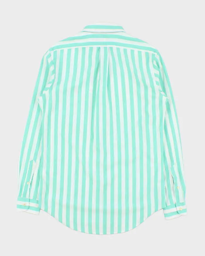Vintage Polo Ralph Lauren Striped Custom Fit Long Sleeve Summer Shirt - M sold by Rokit product image thumbnail 2