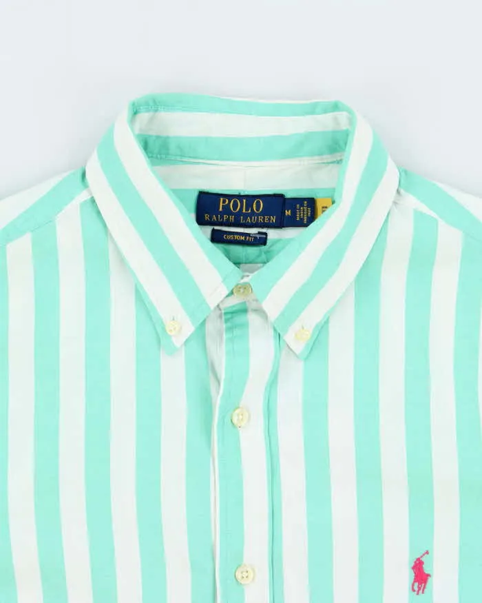 Vintage Polo Ralph Lauren Striped Custom Fit Long Sleeve Summer Shirt - M sold by Rokit product image thumbnail 5