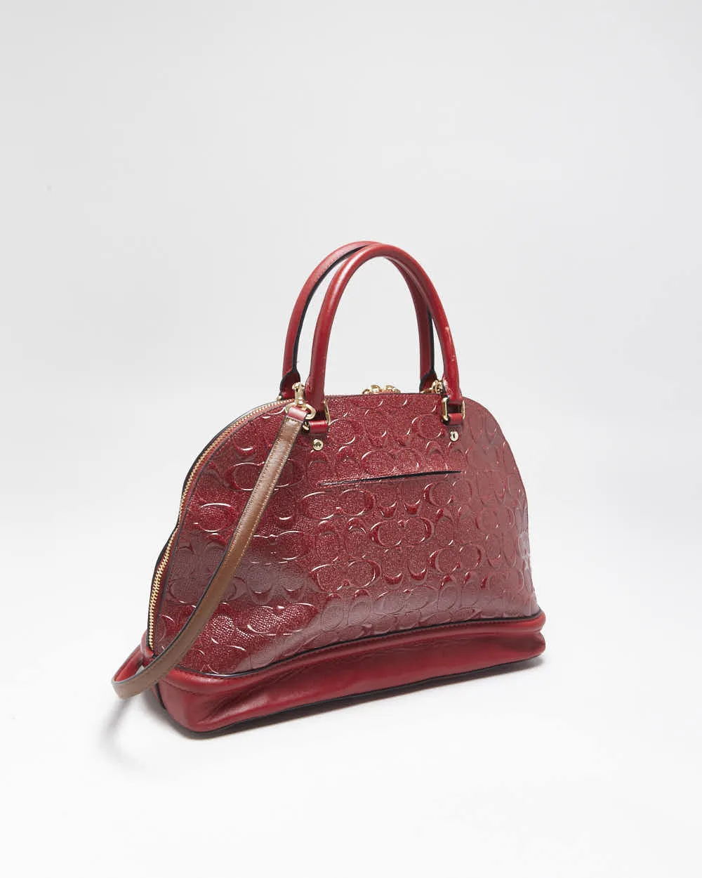 Vintage Y2k 2000s Coach Sierra Satchel Patent Crossbody Bag sold by Rokit product image thumbnail 2