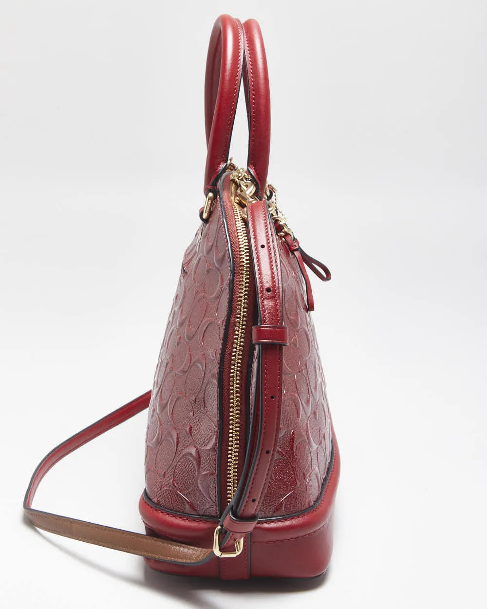 Vintage Y2k 2000s Coach Sierra Satchel Patent Crossbody Bag sold by Rokit product image thumbnail 5