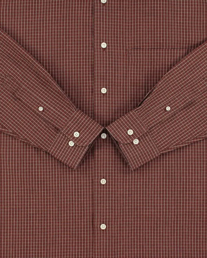 Vintage Pierre Cardin Checked Long Sleeve Shirt - L sold by Rokit product image thumbnail 4