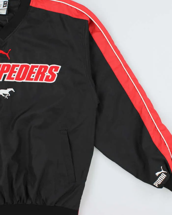 Vintage 1990s Puma Calgary Stampeders CFL Shell Pullover Training Jacket - L sold by Rokit product image thumbnail 3