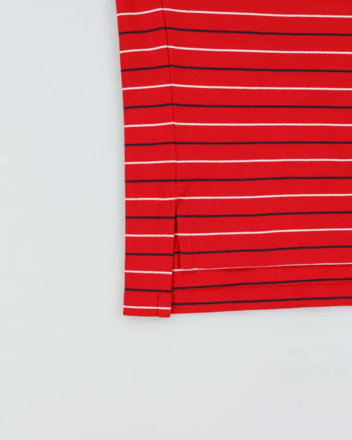 Vintage Y2K 00s Polo Ralph Lauren Striped Short Sleeve Polo Shirt - S sold by Rokit product image thumbnail 4