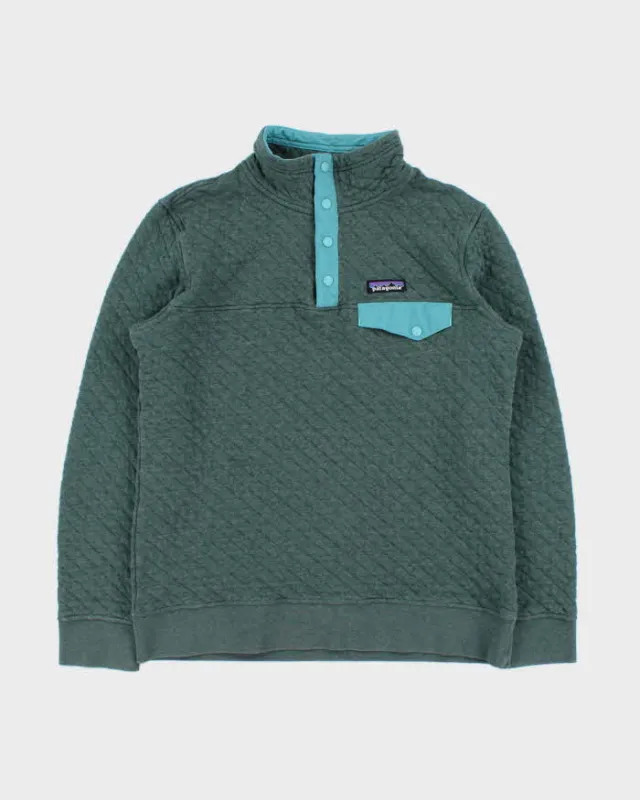Vintage Patagonia Snap-T Quilted Fleece - M made by Patagonia