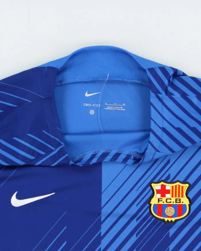 2023-24 Nike Barcelona FC Dri-Fit Football Training Shirt - XL sold by Rokit product image thumbnail 5
