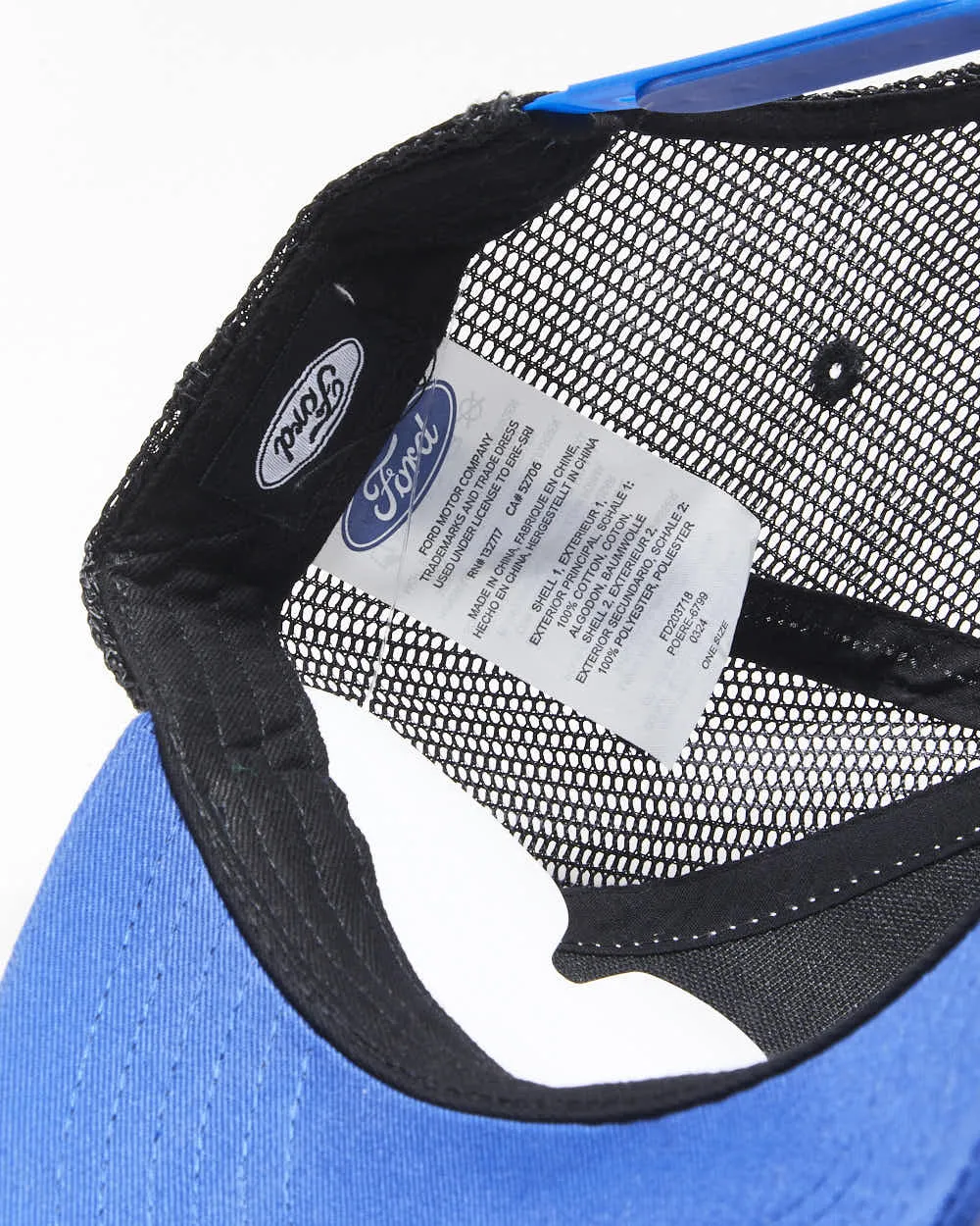 DS Vintage Ford Built Tough Canvas Trucker Hat - OS sold by Rokit product image thumbnail 4