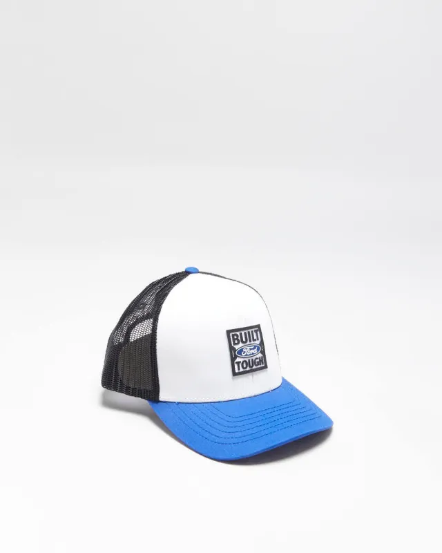 DS Vintage Ford Built Tough Canvas Trucker Hat - OS made by Rokit