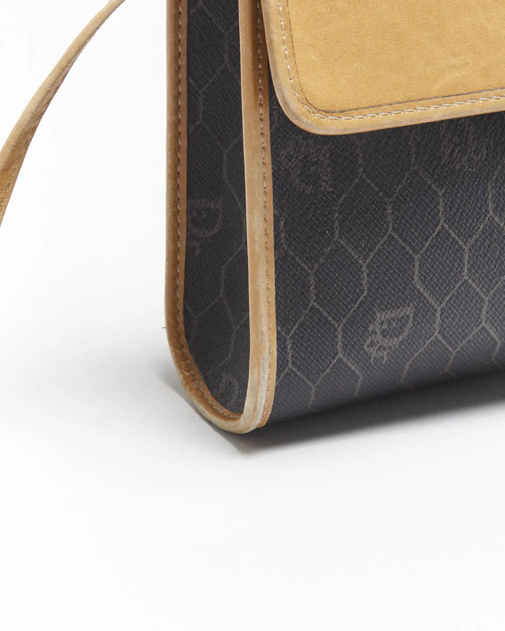 Vintage 1980s Christian Dior Honeycomb Crossbody Bag sold by Rokit product image thumbnail 4