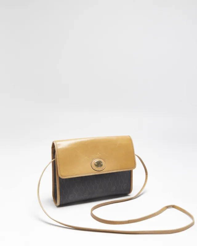 Vintage 1980s Christian Dior Honeycomb Crossbody Bag made by Dior