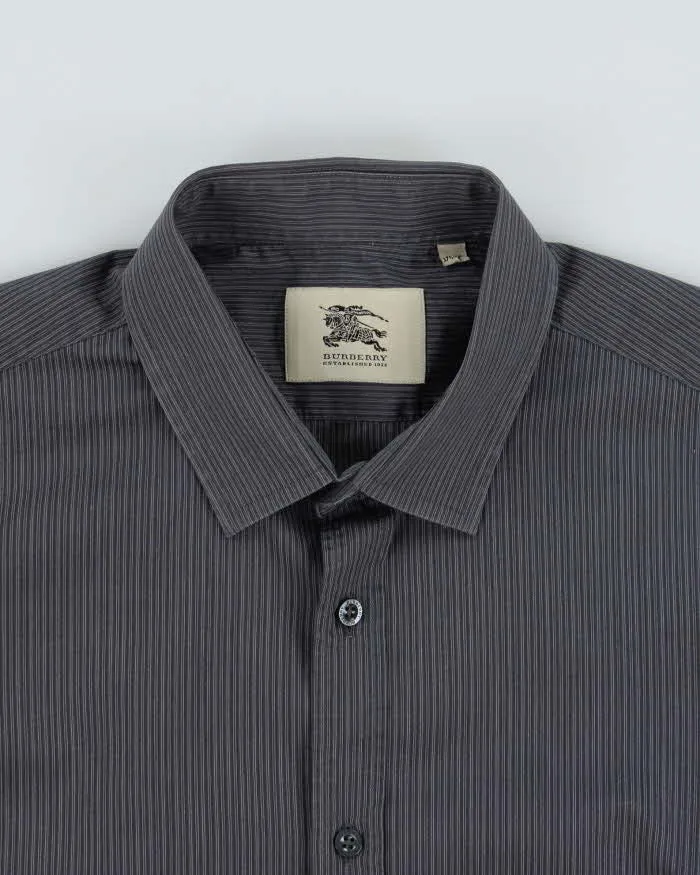 Vintage Burberry Pin Striped Long Sleeve Shirt - L sold by Rokit product image thumbnail 5