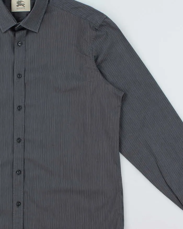 Vintage Burberry Pin Striped Long Sleeve Shirt - L sold by Rokit product image thumbnail 3