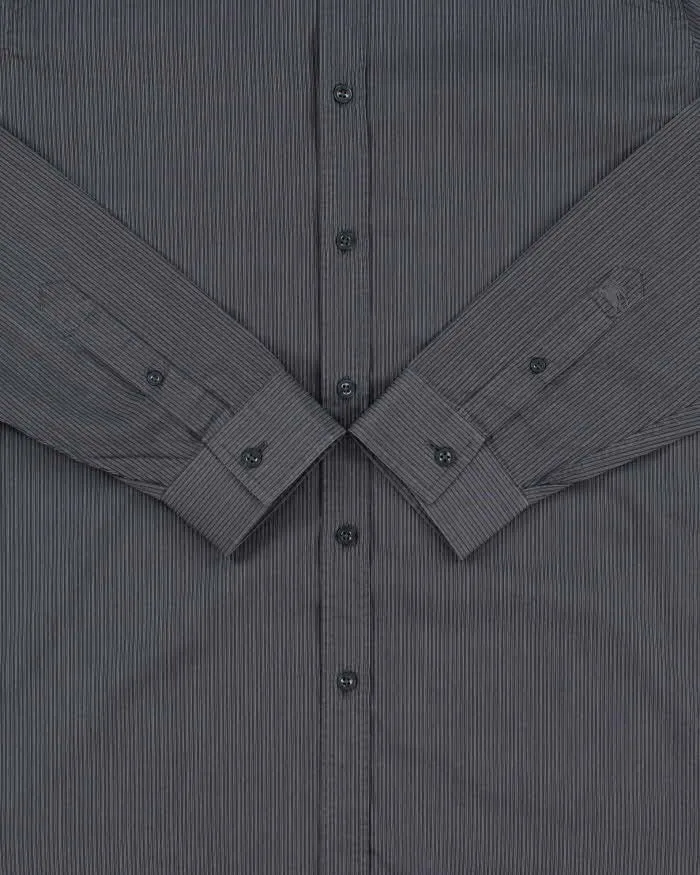 Vintage Burberry Pin Striped Long Sleeve Shirt - L sold by Rokit product image thumbnail 4