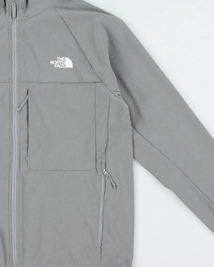 Vintage The North Face Marl Grey Soft Shell WindWall Jacket - L sold by Rokit product image thumbnail 3