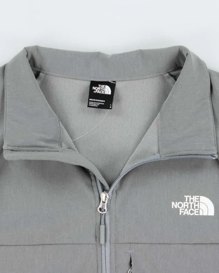 Vintage The North Face Marl Grey Soft Shell WindWall Jacket - L sold by Rokit product image thumbnail 5