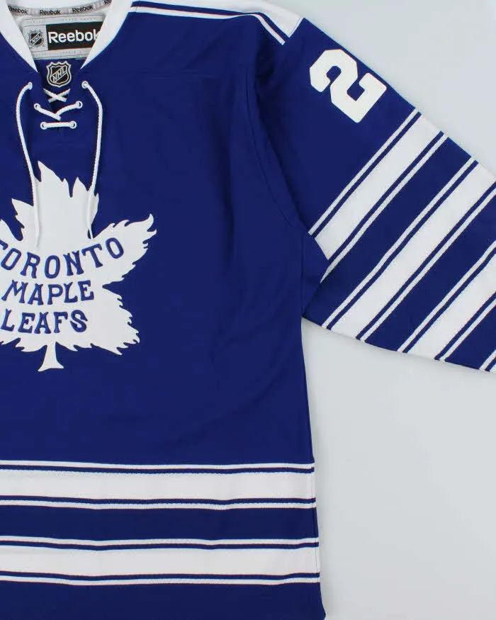DS Vintage 2014 Reebok Toronto Maple Leafs Winter Classic ORR #28 Signed Offical NHL Ice Hockey Jersey - XL sold by Rokit product image thumbnail 3