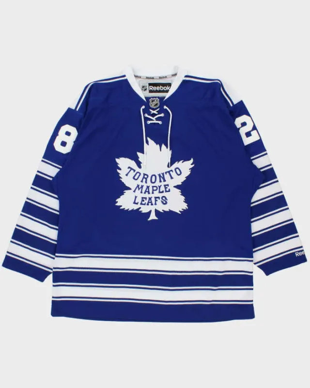DS Vintage 2014 Reebok Toronto Maple Leafs Winter Classic ORR #28 Signed Offical NHL Ice Hockey Jersey - XL made by Rokit