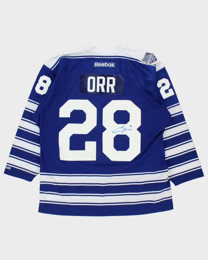 DS Vintage 2014 Reebok Toronto Maple Leafs Winter Classic ORR #28 Signed Offical NHL Ice Hockey Jersey - XL sold by Rokit product image thumbnail 2