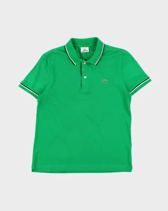 Vintage Y2K 00s Lacoste Classic Croc Short Sleeve Polo Shirt - M made by Lacoste