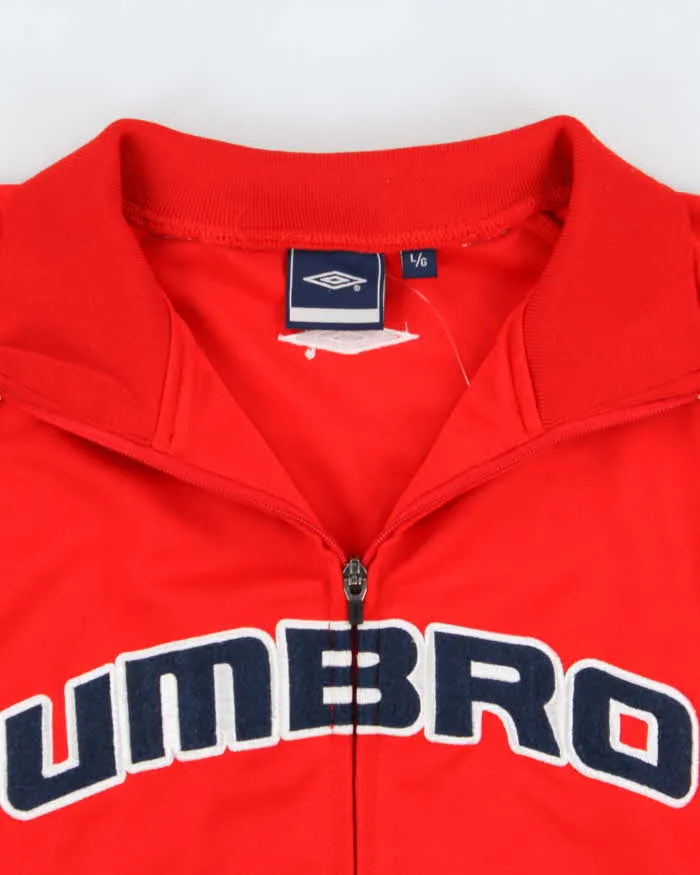 Vintage Y2K 00s Umbro Patch Spell-Out Track Jacket - L sold by Rokit product image thumbnail 5