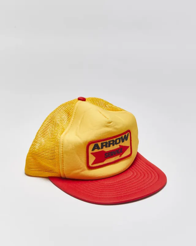 Vintage 1980s Arrow Service Transportations Wilson Headwear Trucker Cap - M/L made by Rokit