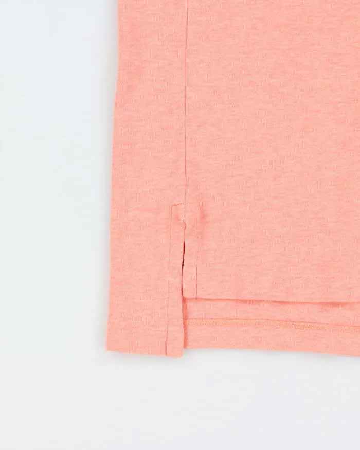 Vintage Polo Ralph Lauren Marl Salmon Pink Short Sleeve Polo Shirt - XXL sold by Rokit product image thumbnail 4