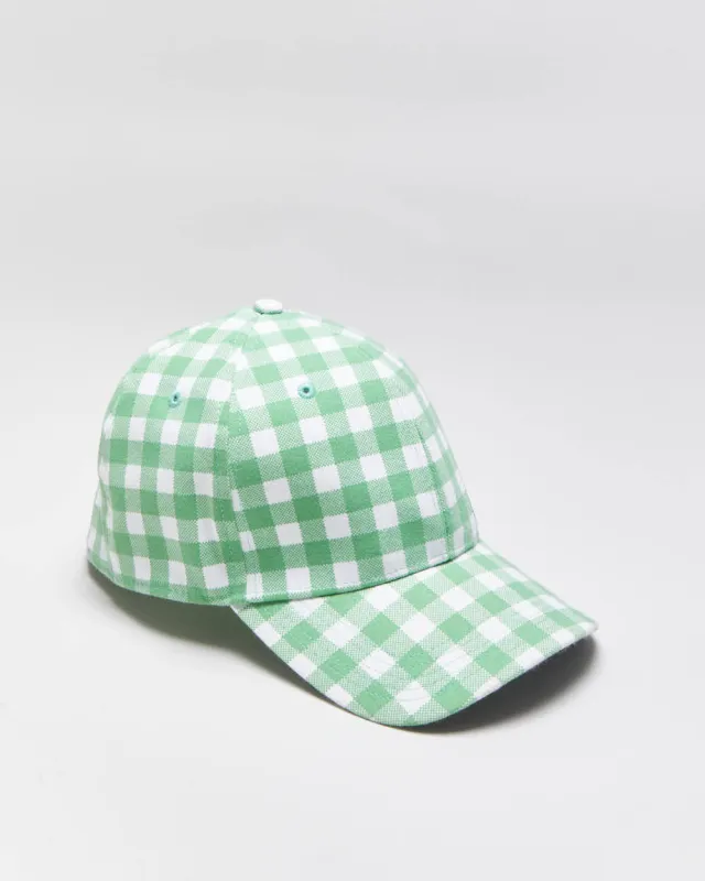 Vintage Nike Golf Gingham Check Flex Fit Baseball Cap - M/L made by Nike