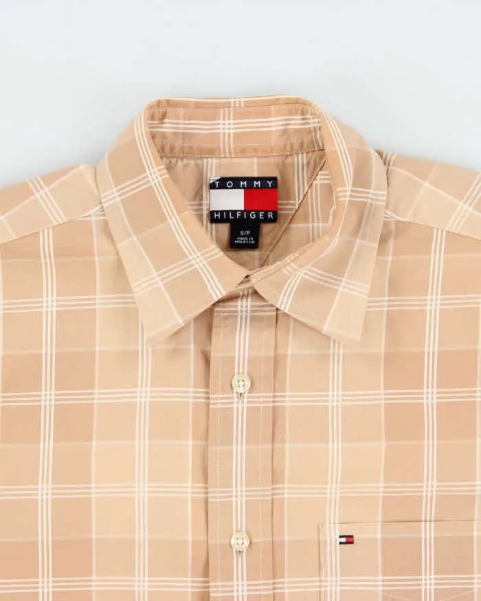 Vintage Y2K 00s Tommy Hilfiger Plaid Check Short Sleeve Shirt - M sold by Rokit product image thumbnail 5
