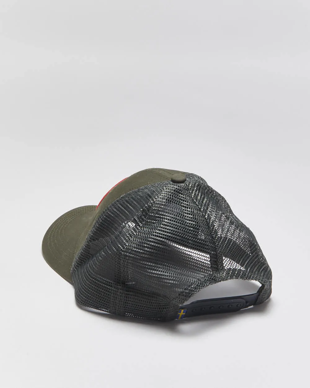 Fjallraven 1960 Logo Langtradarkeps Khaki Canvas Trucker Hat - S/M sold by Rokit product image thumbnail 2