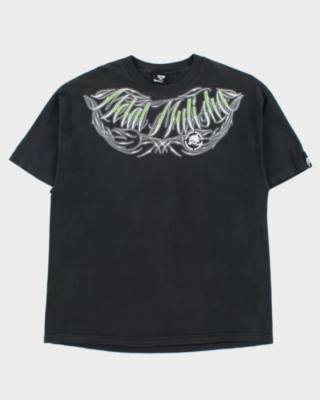 Vintage 2000s Metal Mulisha Graphic Crewneck T-shirt - XL made by Rokit