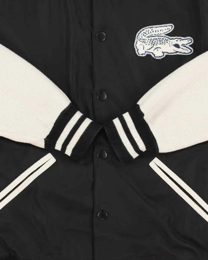 Vintage Y2K 00s Lacoste Knit Soft Shell Varsity Bomber Jacket - S sold by Rokit product image thumbnail 4