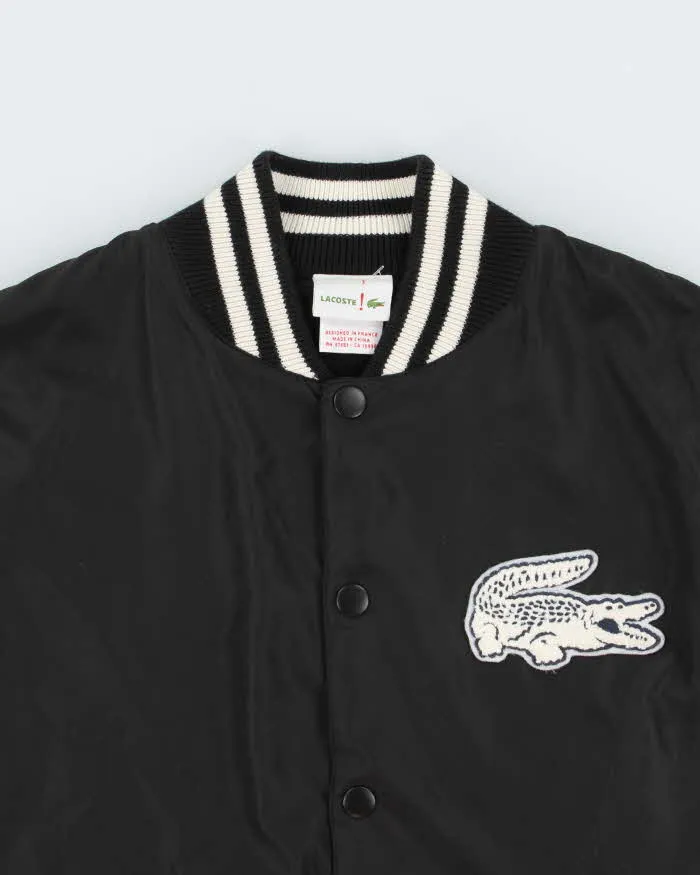Vintage Y2K 00s Lacoste Knit Soft Shell Varsity Bomber Jacket - S sold by Rokit product image thumbnail 5