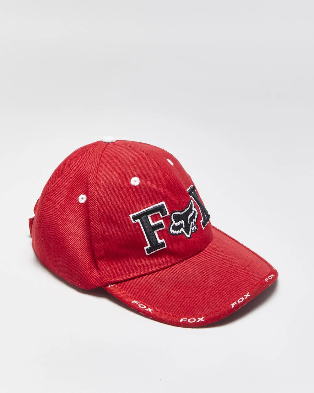 Vintage Y2K 00s Fox Racing Embroidered Velcro Baseball Cap - OS sold by Rokit