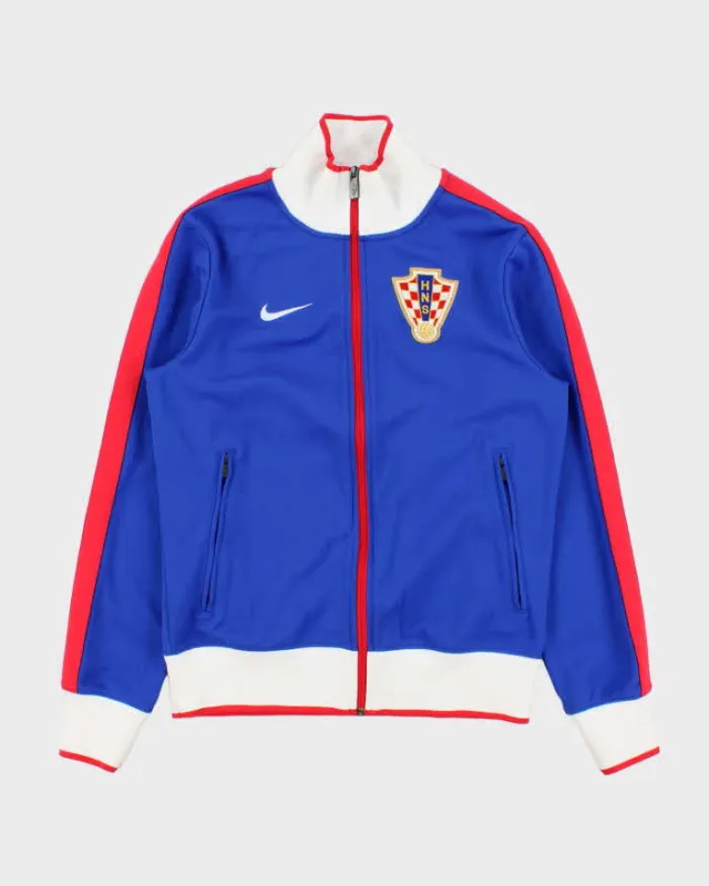 Vintage 2010 Nike Croatia World Cup Football Training Track Jacket - S made by Nike