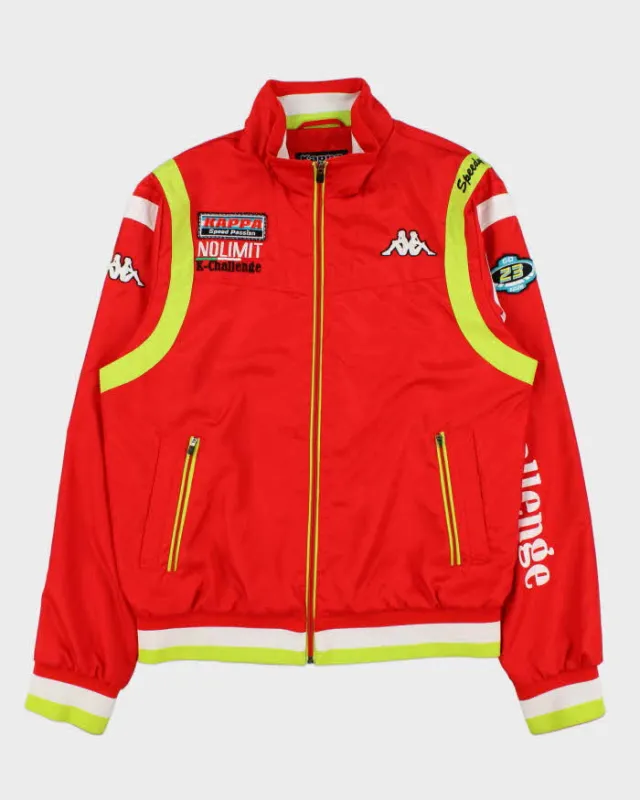Vintage 1990s Kappa Speed Challenge No Limit Racing Shell Track Jacket - XXL made by Kappa