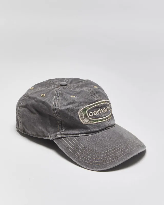 Vintage Carhartt Cedarville Duck Canvas Realtree Camo Velcro Baseball Cap - OS made by Carhartt