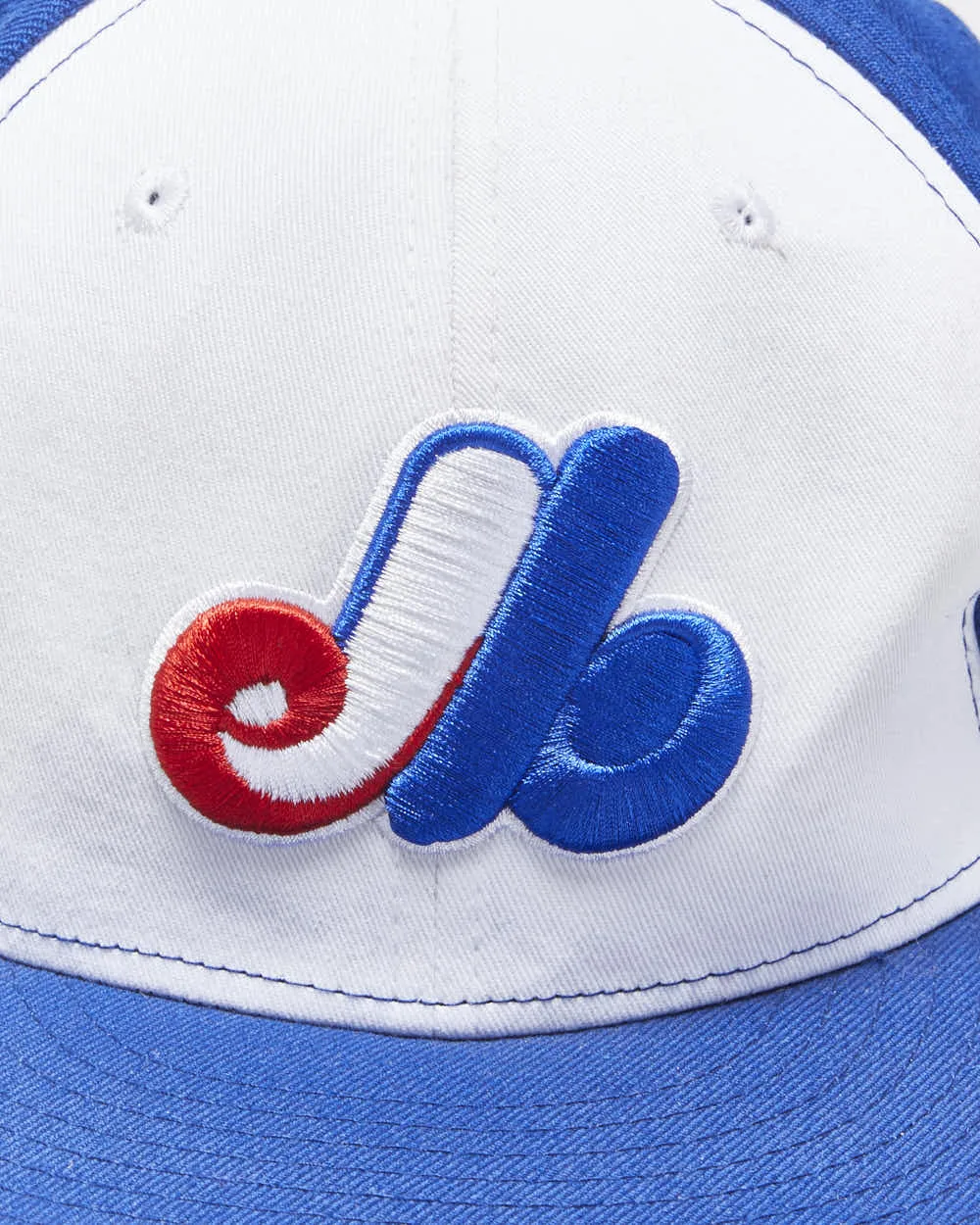 Vintage Y2K 00s New Era 59Fifty Cooperstown Collection Montreal Expos Wool MLB Fitted Baseball Cap - 7 3/4 sold by Rokit product image thumbnail 3