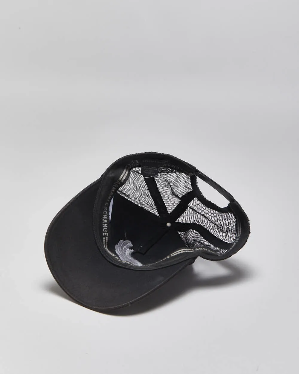 Vintage Armani Exchange AX91 Embroidered Eagle Canvas Trucker Hat - OS sold by Rokit product image thumbnail 5