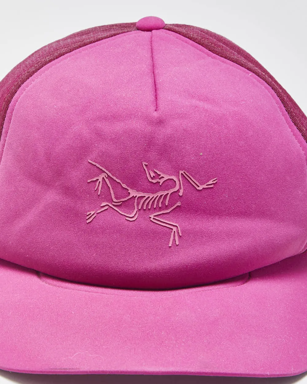 Arc'teryx 'Bird' Dark Fuchsia Curved Brim Soft Shell Trucker Hat - OS sold by Rokit product image thumbnail 3