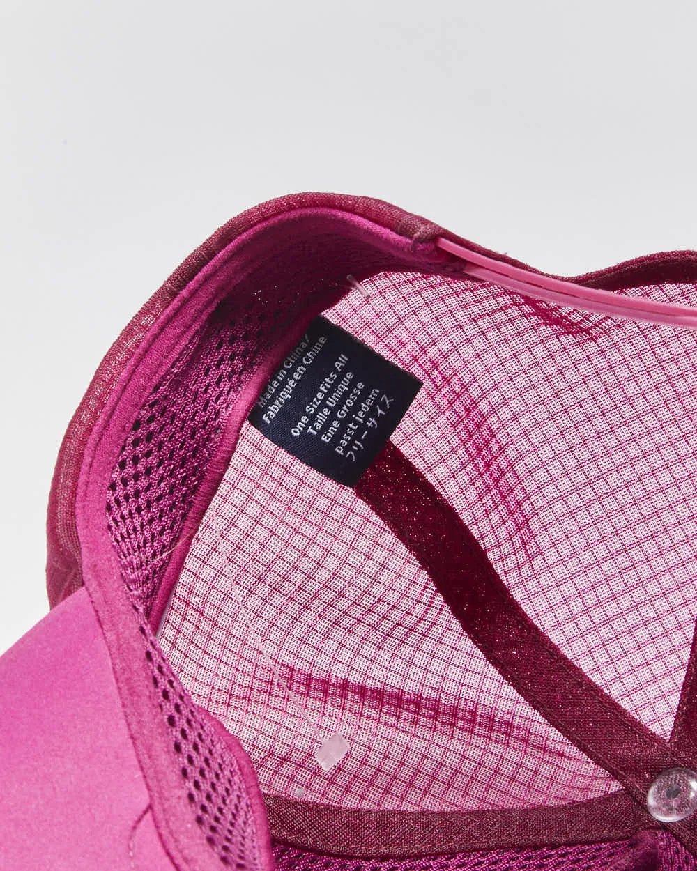 Arc'teryx 'Bird' Dark Fuchsia Curved Brim Soft Shell Trucker Hat - OS sold by Rokit product image thumbnail 4