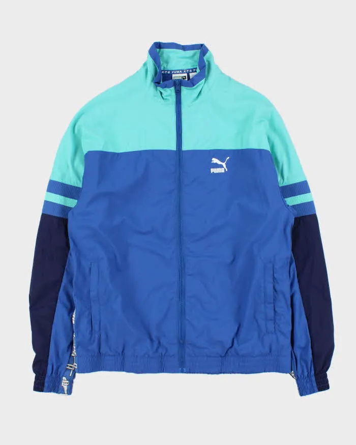 Vintage Puma X-T-G Tri-Colour Soft Shell Windbreaker Jacket - M sold by Rokit