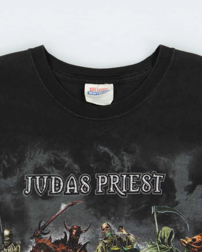 Vintage Judas Priest Nostradamus 2008 Tour Hanes Heavyweight Crewneck T-Shirt - XL sold by Rokit product image thumbnail 5