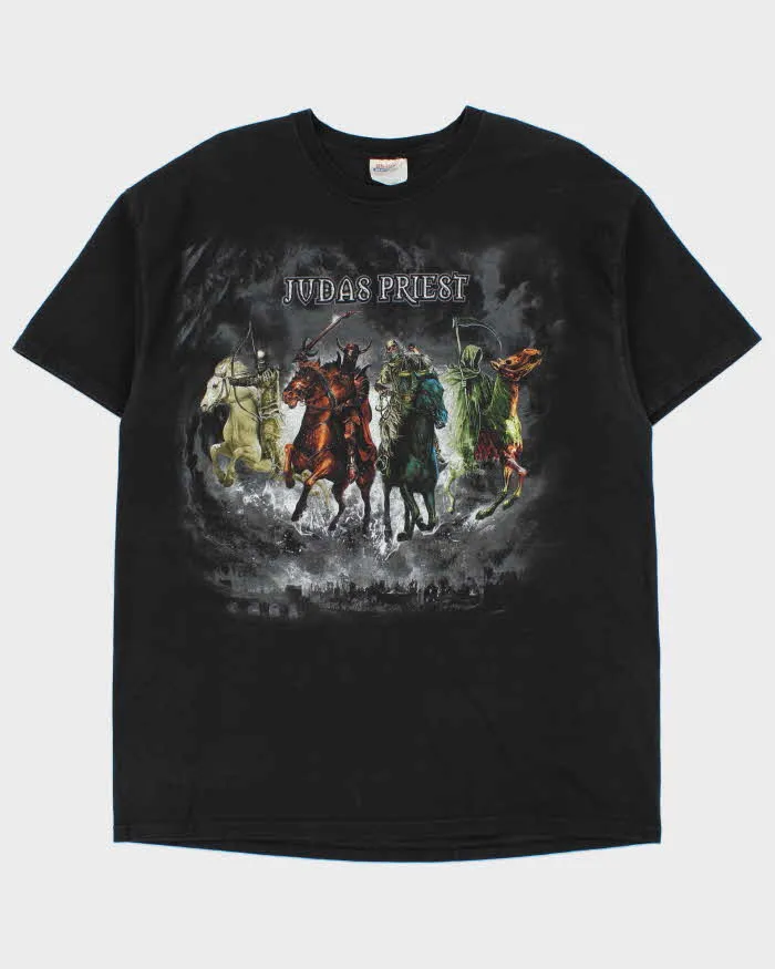 Vintage Judas Priest Nostradamus 2008 Tour Hanes Heavyweight Crewneck T-Shirt - XL sold by Rokit