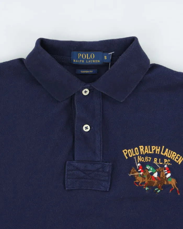Vintage Polo Ralph Lauren Triple Pony 67 R.L. P.C #3 Custom Fit Short Sleeve Polo Shirt - S sold by Rokit product image thumbnail 5