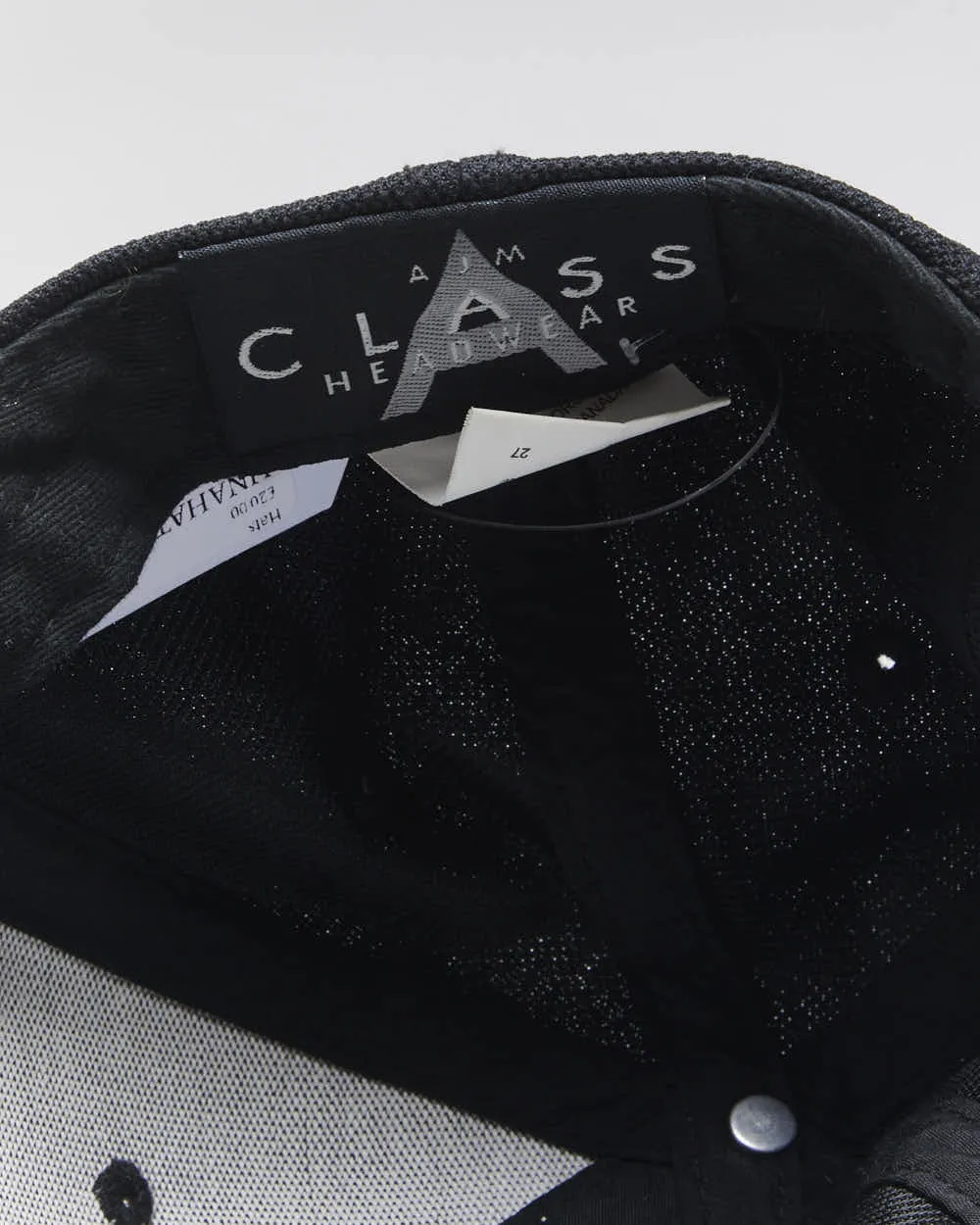 Vintage Y2K 00s Oakland A's AJM Class Canvas Velcro Baseball Cap - OS sold by Rokit product image thumbnail 4