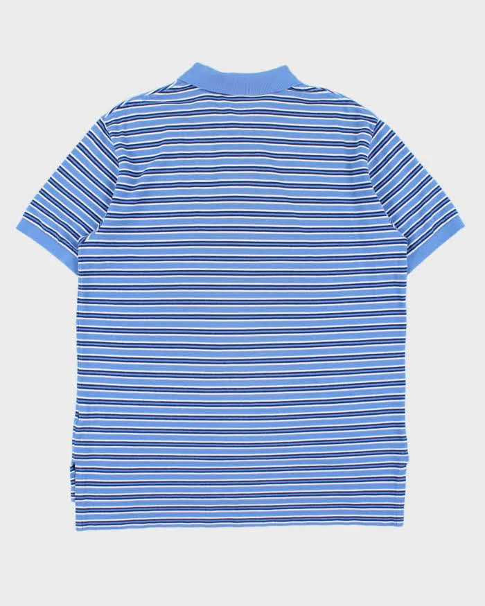 Vintage Y2K 00s Polo Ralph Lauren Classic Striped Short Sleeve Polo Shirt - L sold by Rokit product image thumbnail 2